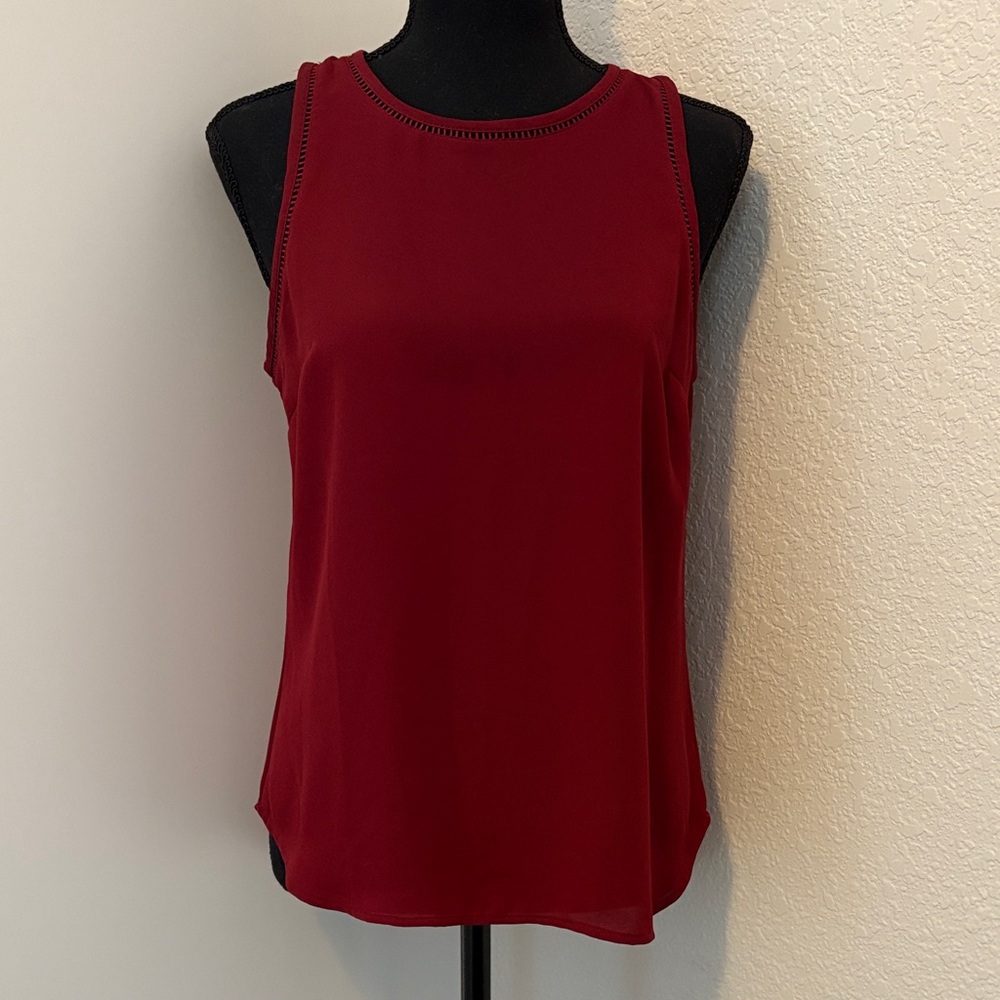 J. Crew Factory Rich Red Tank Top